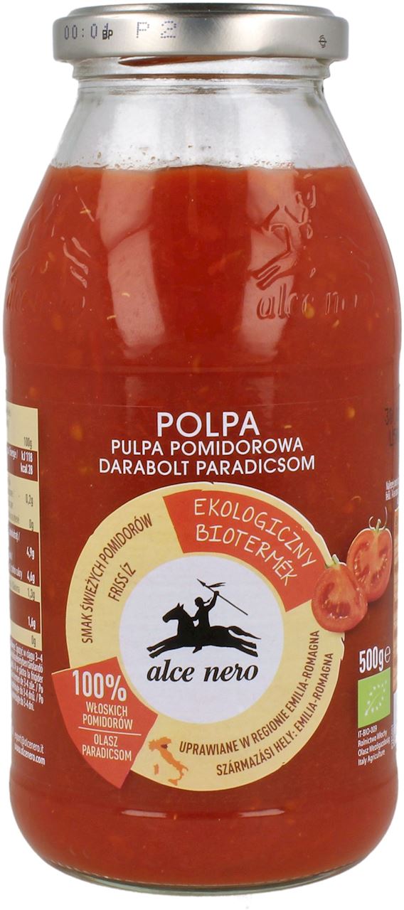 Alce Nero (WŁOCHY) PULPA POMIDOROWA BIO 500G 00040