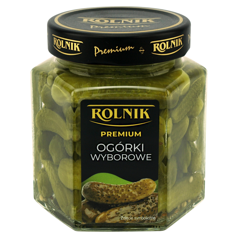 Rolnik Ogórki wyborowe premium 314ml