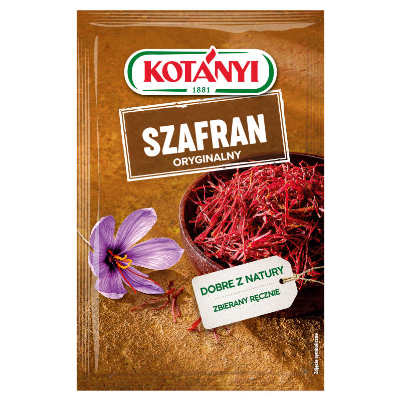 Kotanyi Polonia Sp Z O.O SZAFRAN ORYGINALNY 0,12G zakupy dla domu i biura! 50878446