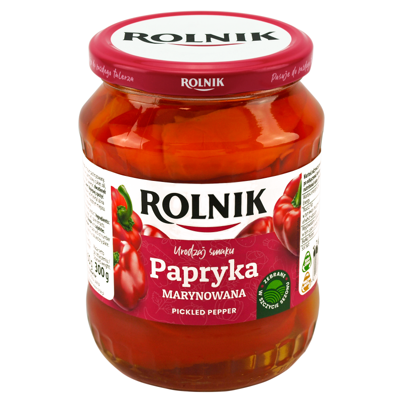 Rolnik Papryka pomidorowa ćwiartki 720 ml