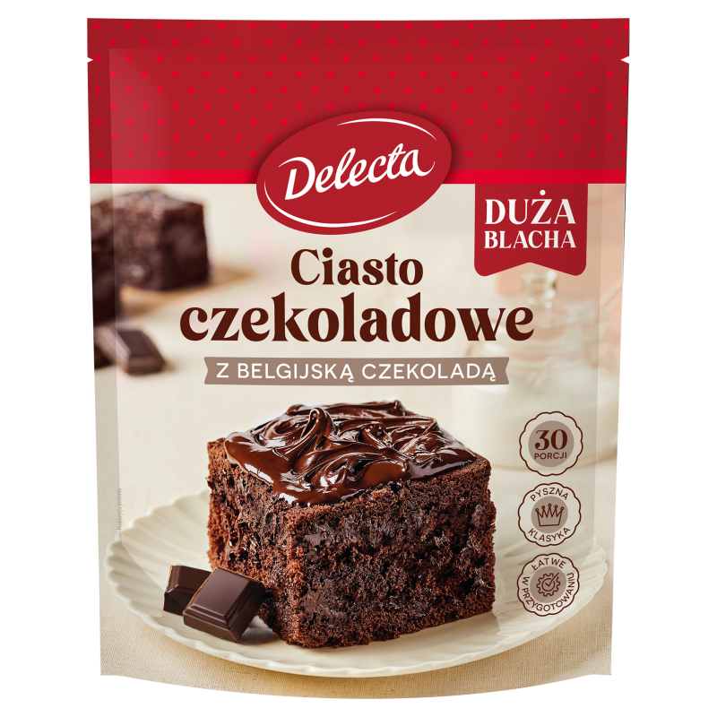 Delecta Duża Blacha Ciasto czekoladowe 670g