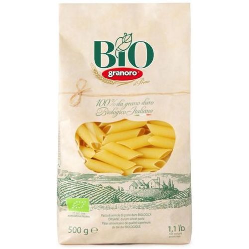 Granoro MAKARON PENNONI RIGATI BIO 500 g - 8007290133434
