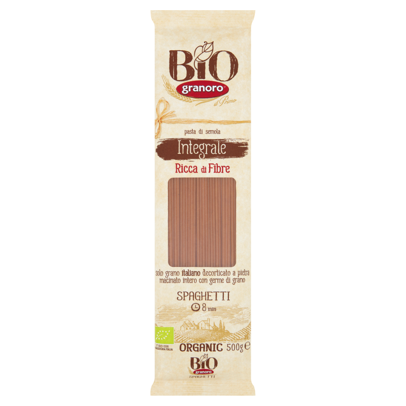 Granoro Makaron spaghetti pełnoziarnisty BIO 500 g eko-wital-4911
