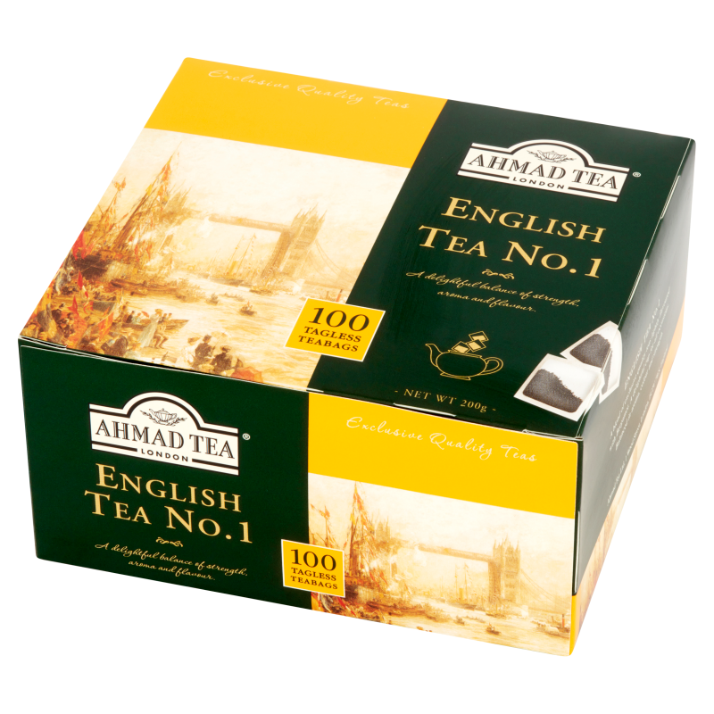 AHMAD ENGLISH TEA NO1.100BS TEA ( 2 G X 100 TOREBEK)
