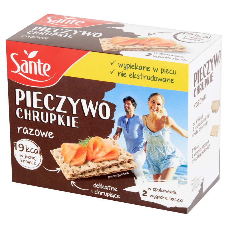 Sante Pieczywo chrupkie razowe 150g