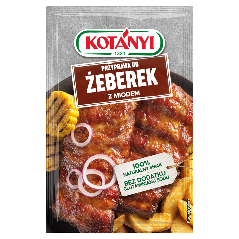 Kotanyi PRZYPRAWA DO ŻEBEREK Z MIODEM POLONIA SP Z O.O 30 G 58157462