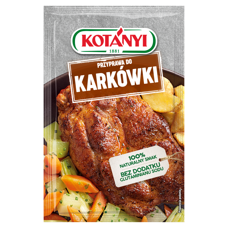 Kotanyi Polonia Sp Z O.O PRZYPRAWA DO KARKÓWKI 30G 58676818