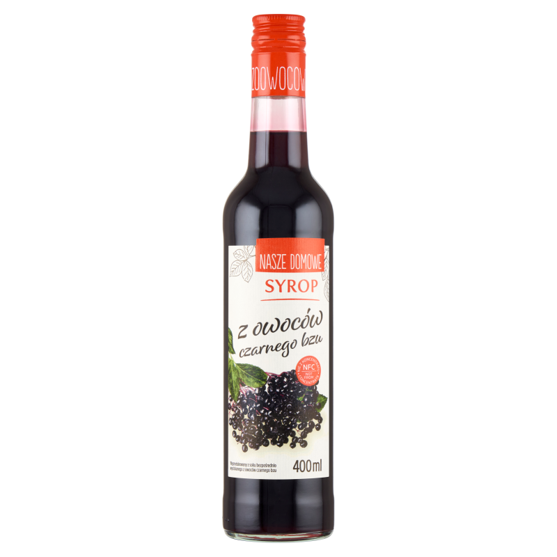 Premium Rosa Syrop z owoców czarnego bzu 400ml 171F-839A7