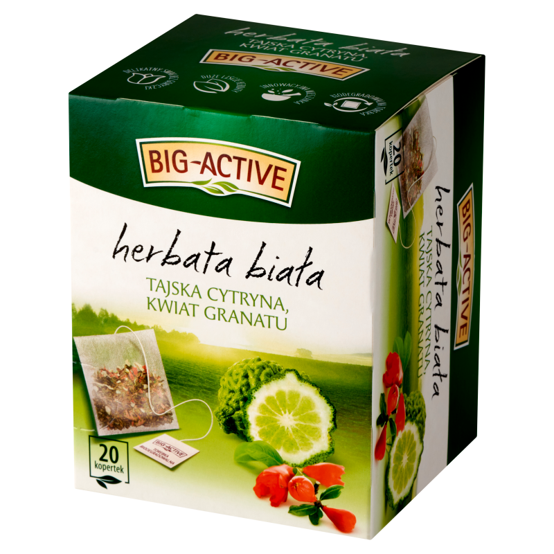 Big-Active Biała z tajską cytryną i kw. granatu 20