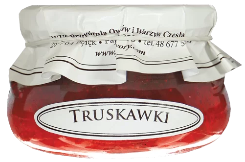 Krokus Konfitura Truskawkowa Truskawki 320g - Krokus smaknatury-KROKONFITTRUS