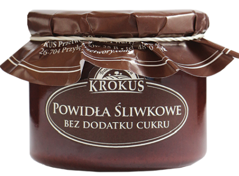 Krokus Powidła Śliwkowe Śliwki Bez Dodatku Cukru 310g - Krokus smaknatury-KROZURNATURAL
