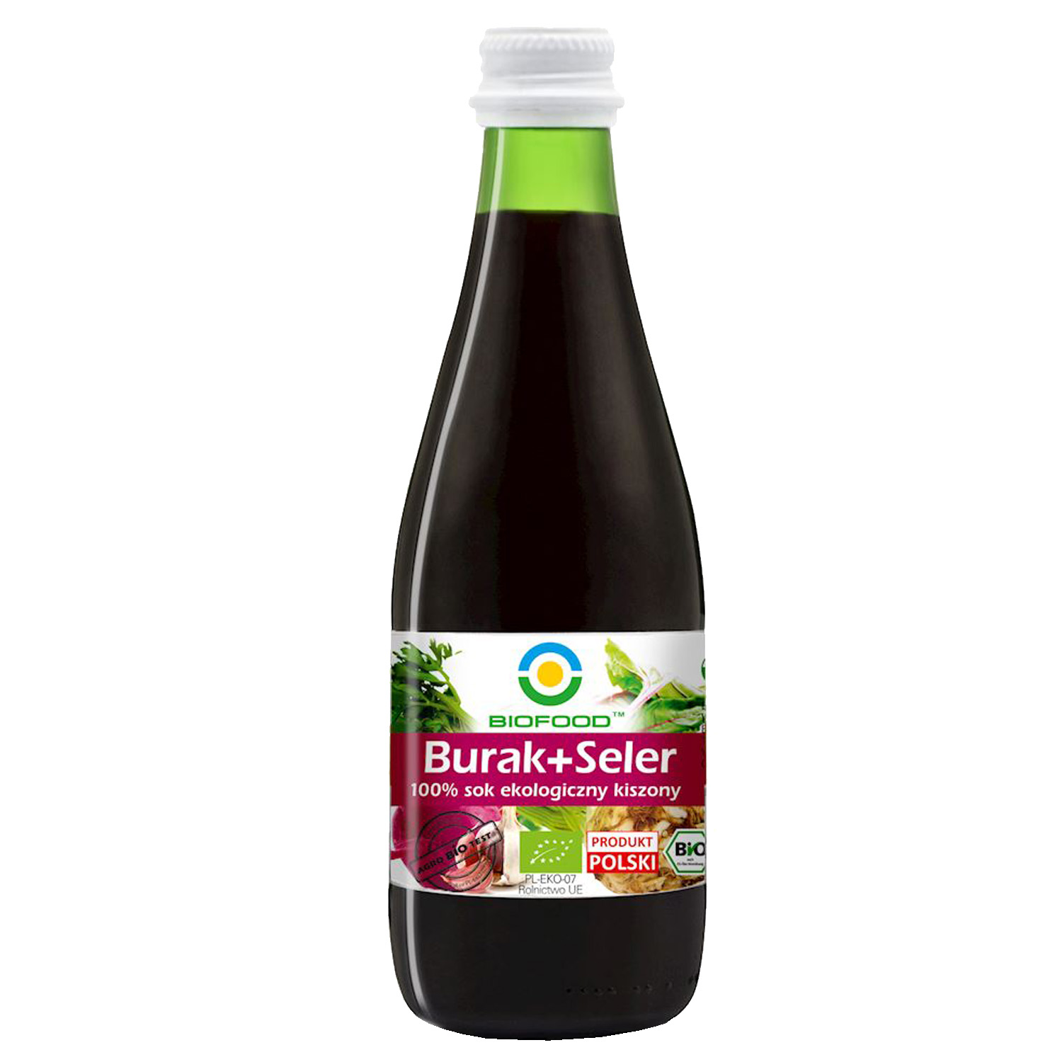 Biofood Sok ekologiczny z buraków i selerów kiszonych BIO - Biofood - 300ml 03365