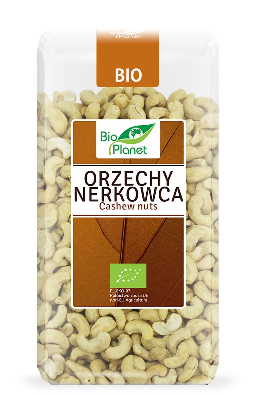 Bio Planet Orzechy nerkowca charakteryzują się delikatnym, lekko migdałowym smak