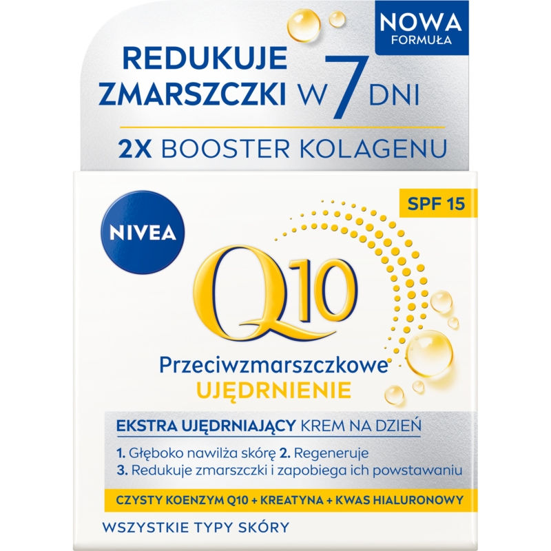 NIVEA Q10 PLUS Krem przeciwzmarszczkowy na dzień