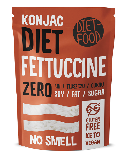 Diet-Food Makaron Konjac Shirataki Fettuccine 370g - MIPFETTUCCINE