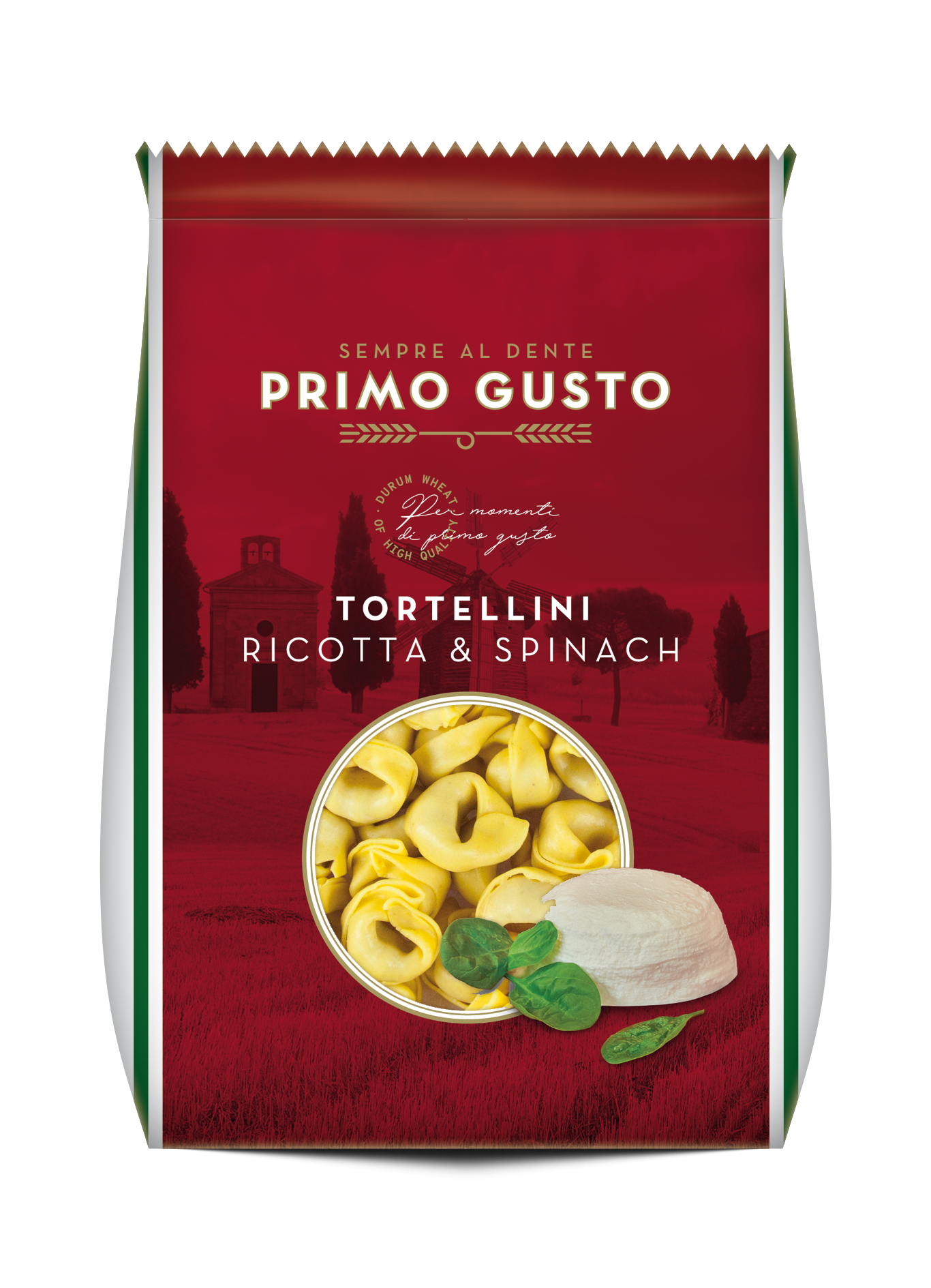 Melissa Tortellini z serem ricotta i szpinakiem
