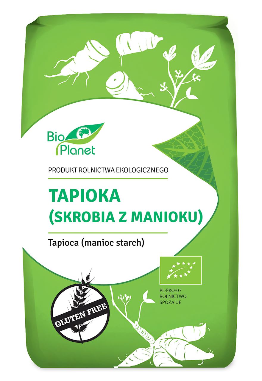 Bio Planet TAPIOKA (SKROBIA Z MANIOKU) BIO 400 g