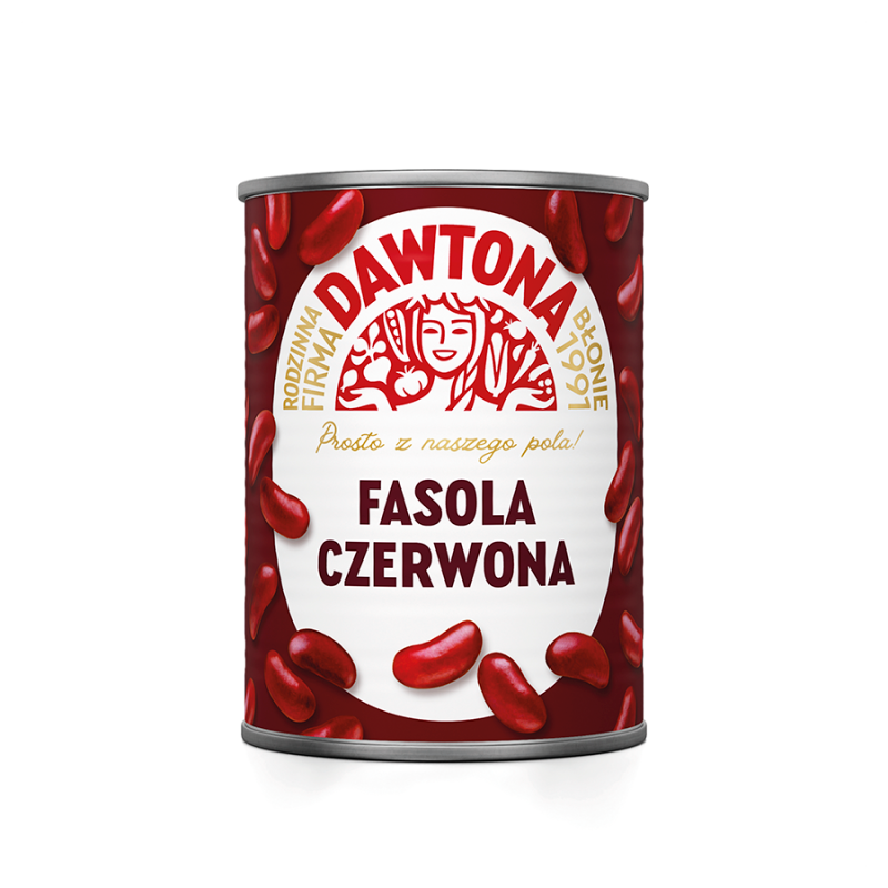 Dawtona Fasola konserwowa czerwona 400 g