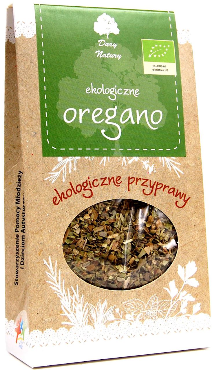 Dary Natury przyprawy i zioła BIO OREGANO BIO 30 g