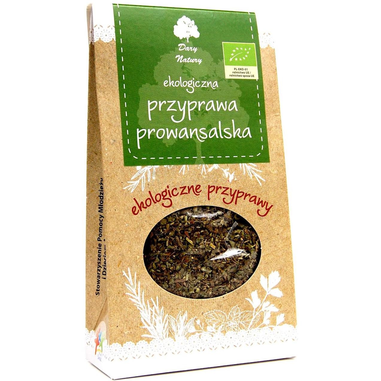 Dary Natury przyprawy i zioła BIO PRZYPRAWA PROWANSALSKA BIO 20 g -