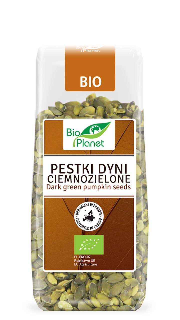 Bio Planet PESTKI DYNI CIEMNOZIELONE (UPRAWIANE W EUROPIE) BIO 150 g