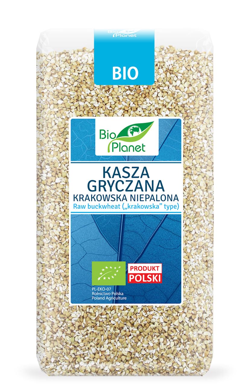 Bio Planet Kasza gryczana krakowska niepalona BIO 500g