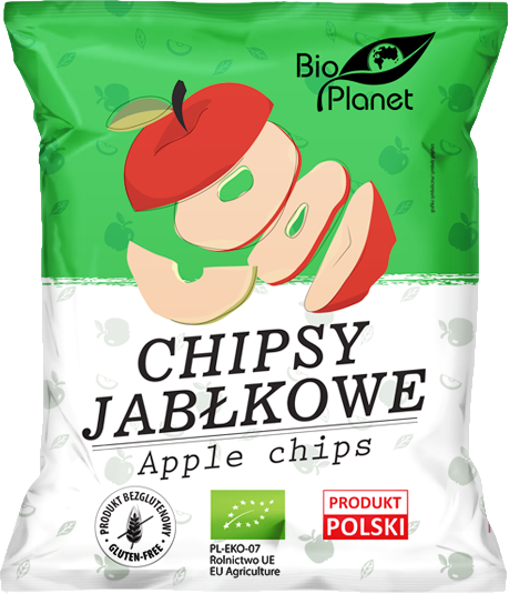 Bio Planet CHIPSY JABŁKOWE BIO 100 g