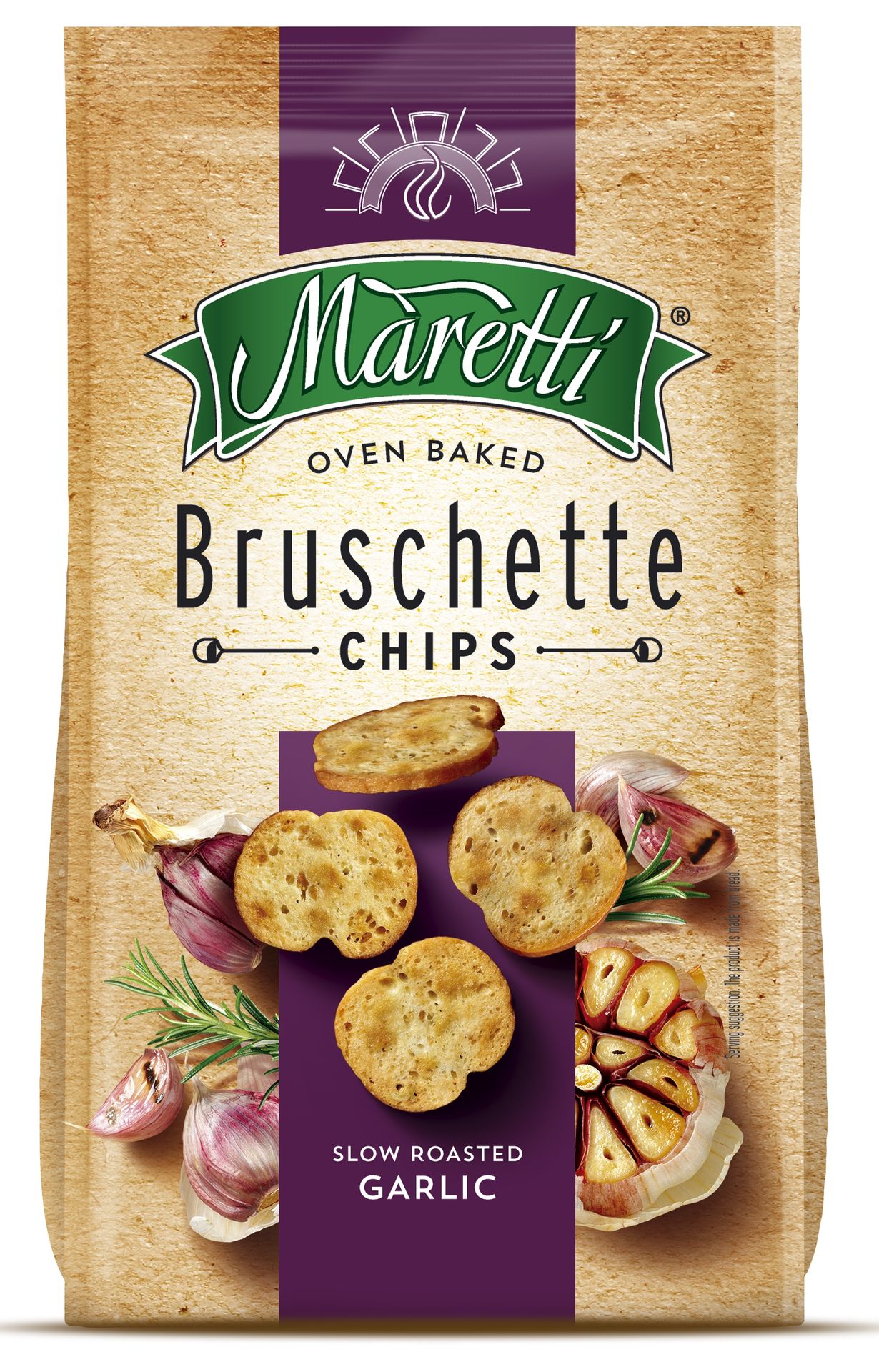 MARETTI Bruschetta z pieczonym czosnkiem