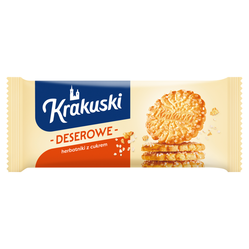 Krakuski DESEROWE Z CUKREM 200 G/24 zakupy dla domu i biura! 93530