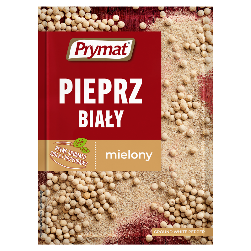 Prymat Pieprz biały mielony 15 g
