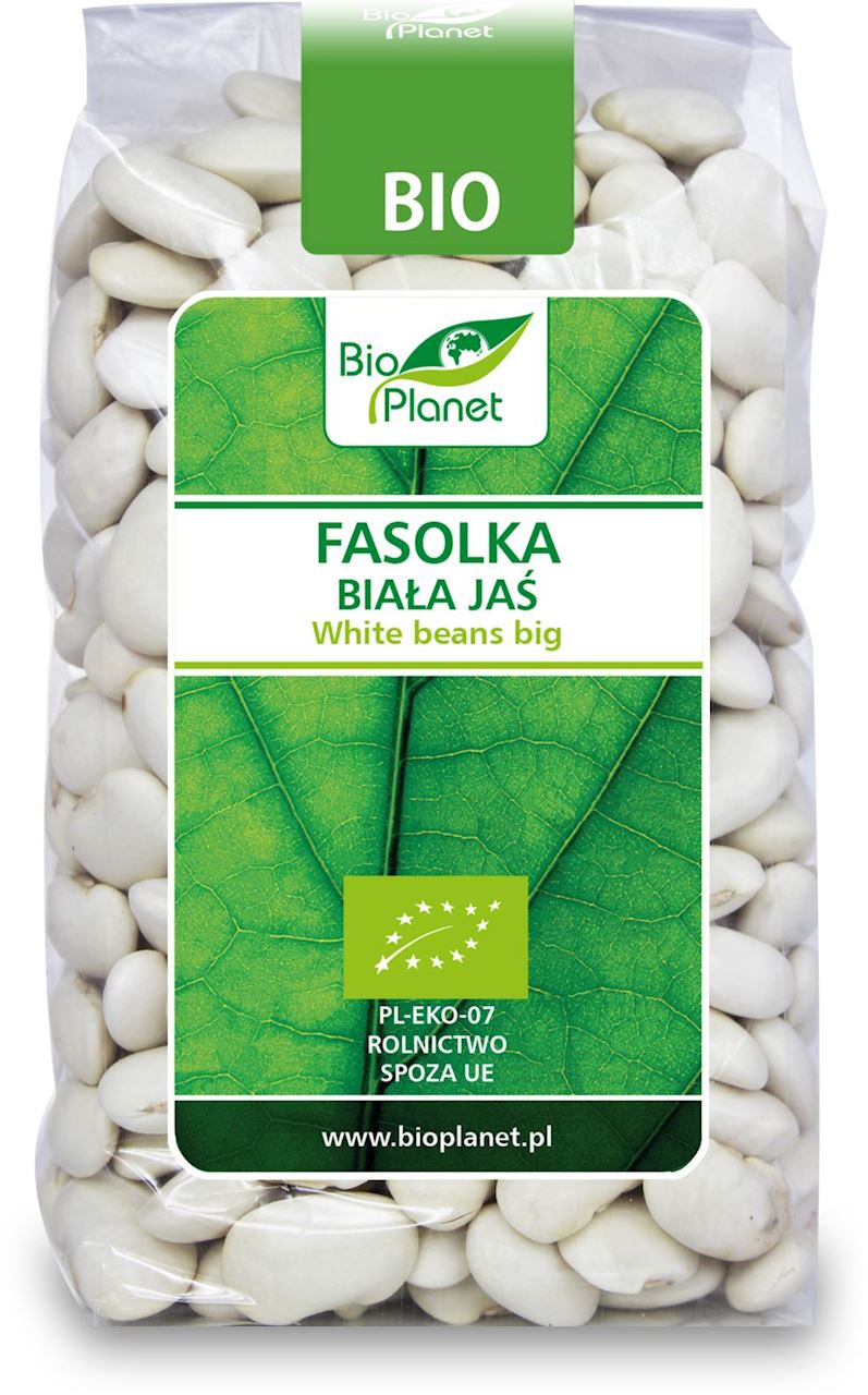 Bio Planet FASOLA BIAŁA JAŚ BIO 400g