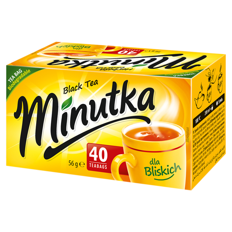 Minutka MOKATE Herbata ekspresowa A40 56 g