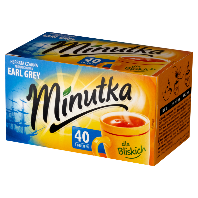 Minutka MOKATE Herbata earl grey Ex`40 1,4g