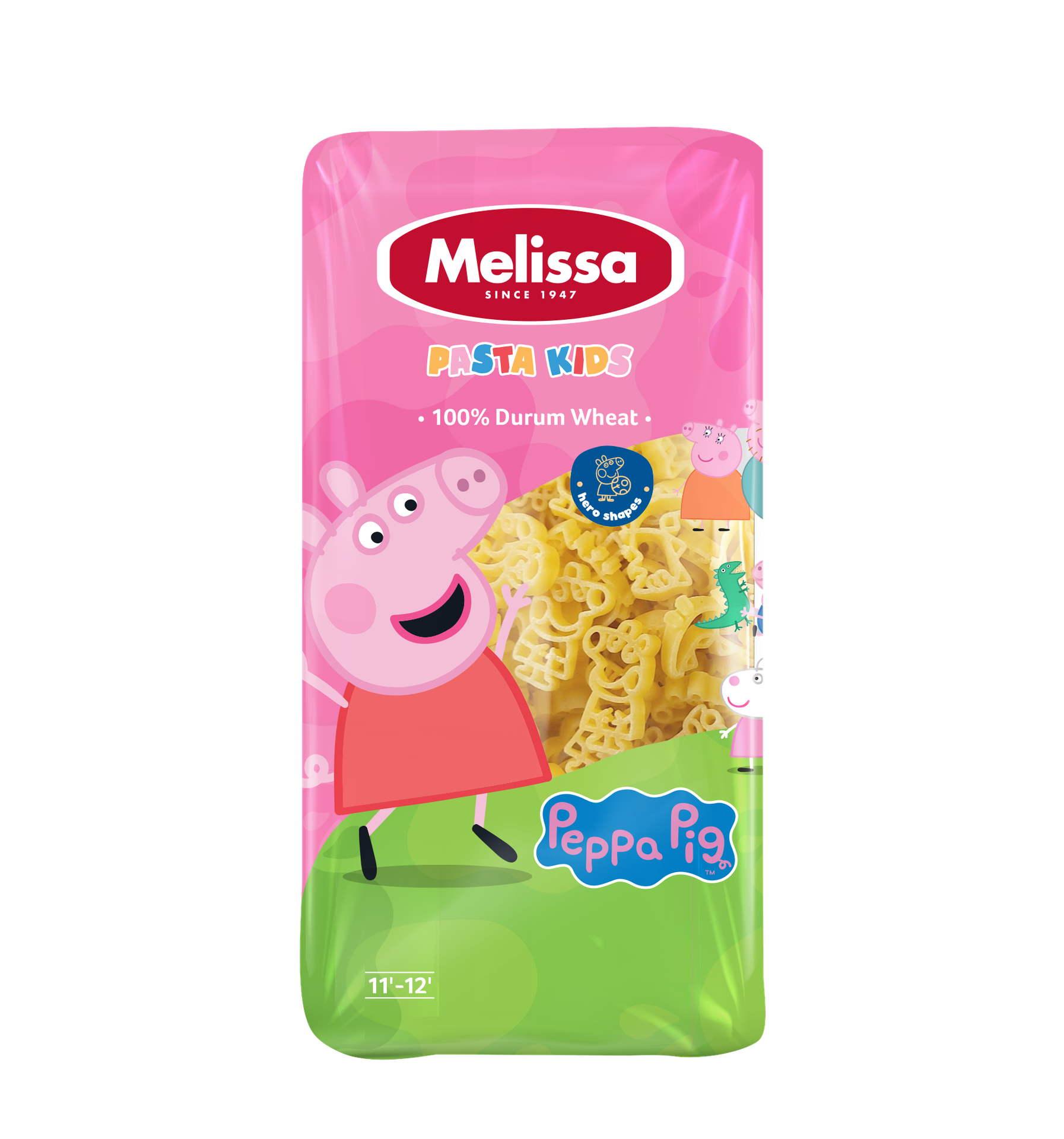 Primo Gusto MELISSA Makaron Pasta Kids Świnka Peppa 400g