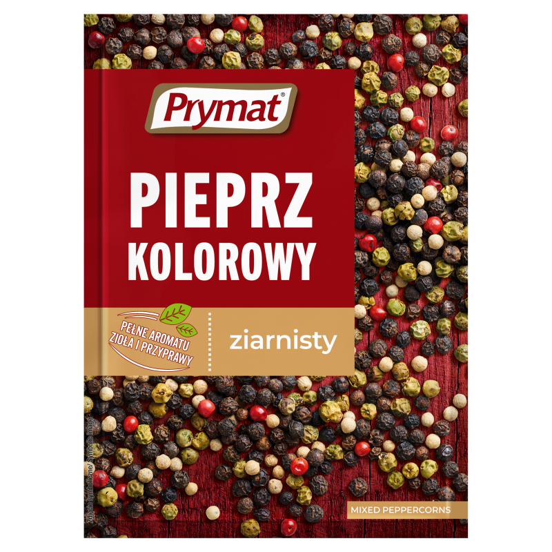 Prymat Pieprz kolorowy KOLOROWY ZIARNISTY 15G