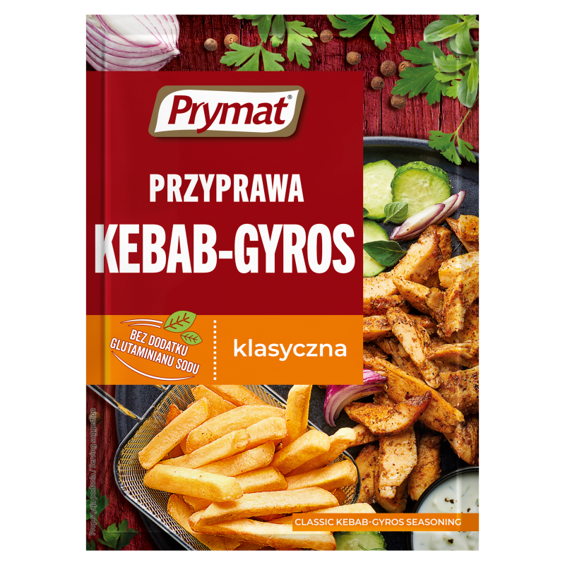 Prymat PRZYPRAWA KEBAB-GYROS 30G 44598399