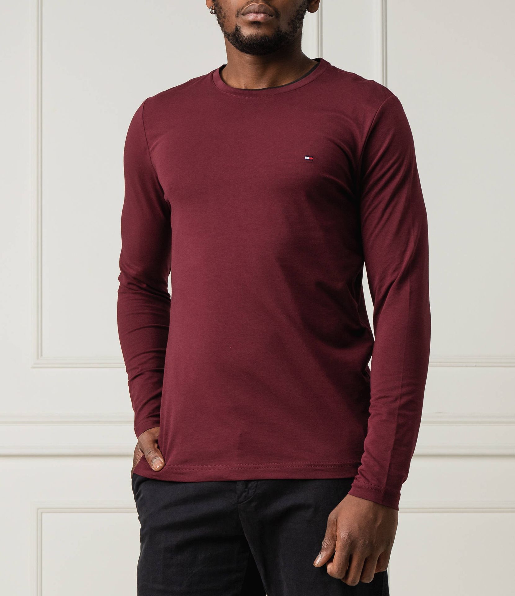 Tommy Hilfiger Longsleeve TH x F.C. Liverpool Slim Fit stretch