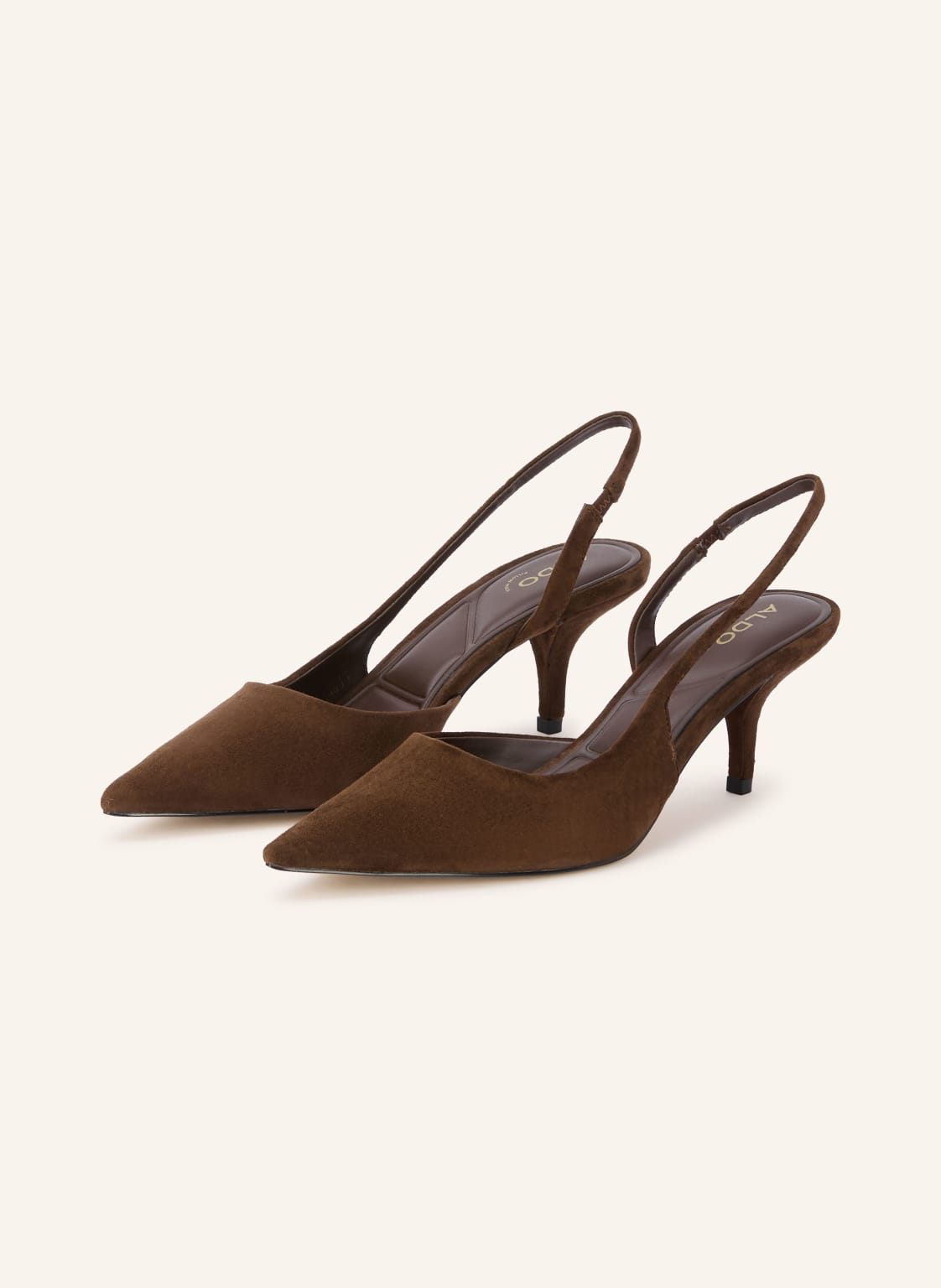 Aldo Czółenka Typu Slingback Stessylowsling braun