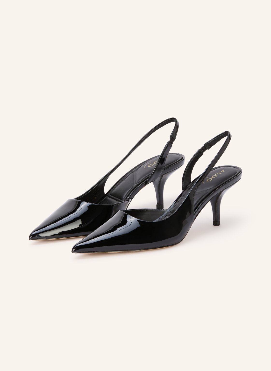 Aldo Czółenka Typu Slingback Stessylowsling schwarz