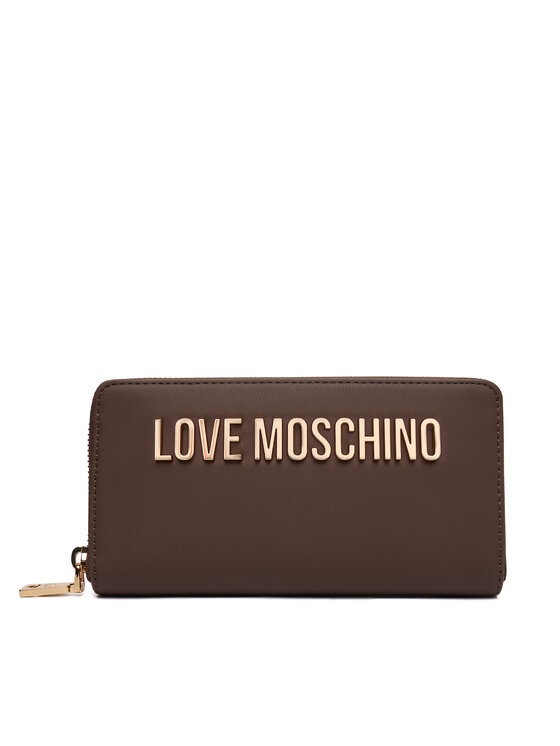 LOVE MOSCHINO Portfel JC5611PP1PKD0300 Brązowy