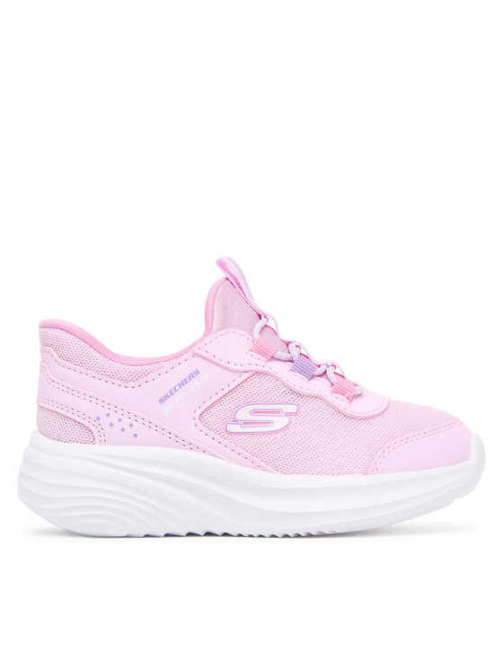 Skechers Sneakersy Bounder Pro - Step One 303690N/LTPK Różowy