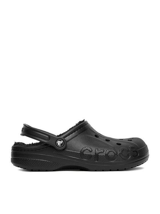 Crocs Klapki 9 Baya Lined Clog 205969-060 Czarny