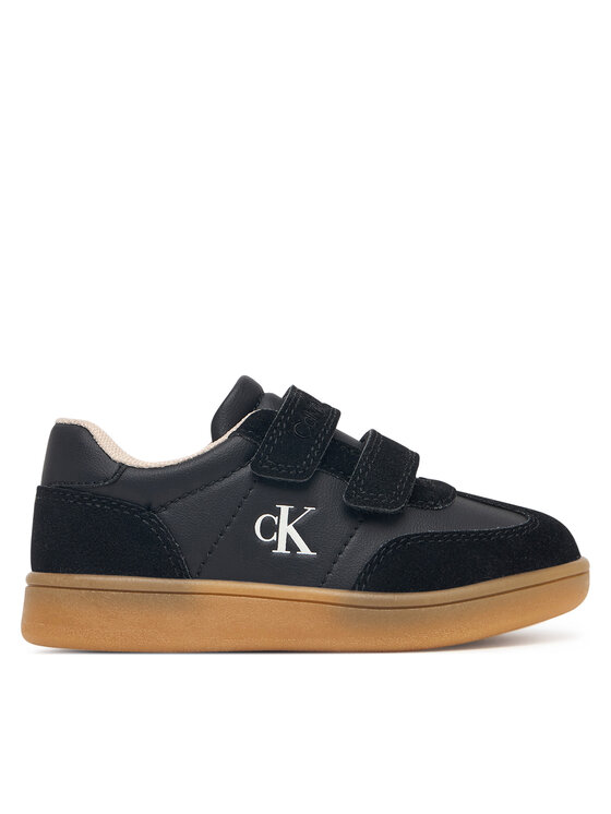 Calvin Klein Sneakersy Low Cut Velcro Sneaker V1X9-83443-0318 M Czarny