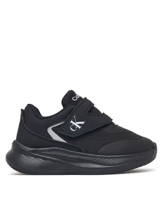 Calvin Klein Sneakersy Low Cut Velcro Sneaker V1X9-83478-1861 M Czarny