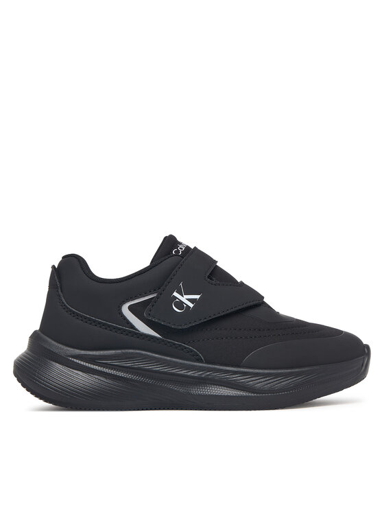 Calvin Klein Sneakersy Low Cut Velcro Sneaker V1X9-83478-1861 S Czarny