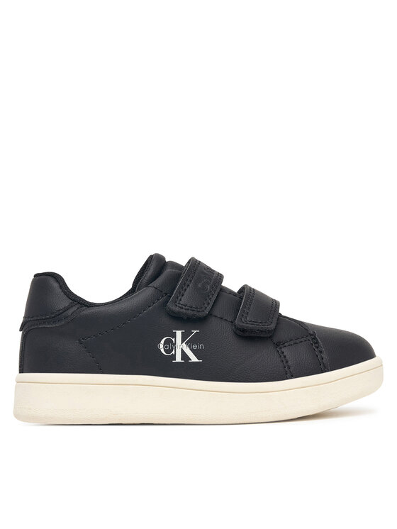Calvin Klein Sneakersy Low Cut Velcro Sneaker V1X9-83440-1355 M Czarny