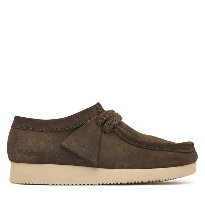 Półbuty Clarks Wallabee Lite. 26329403 Zielony