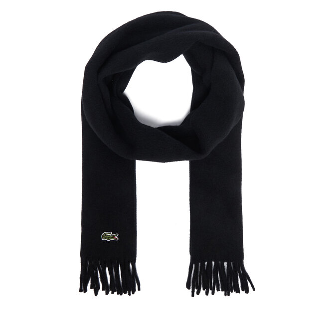 Szalik Lacoste RE7864 Czarny