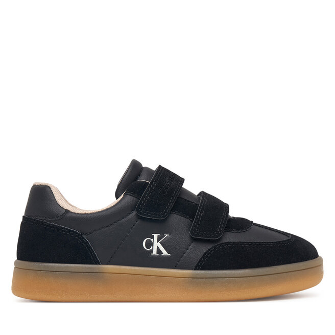 Sneakersy Calvin Klein Low Cut Velcro Sneaker V1X9-83443-0318 S Czarny