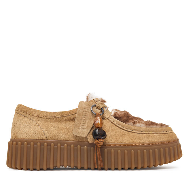 Półbuty Clarks Torhill Bee 26327766 Beżowy